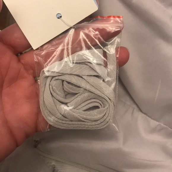 White by Vera Wang Gray/Silver bridesmaids gown - Picture 8 of 8